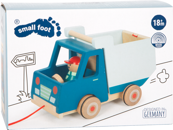 Small Foot Nachzieh-Fahrzeug Kipplaster
