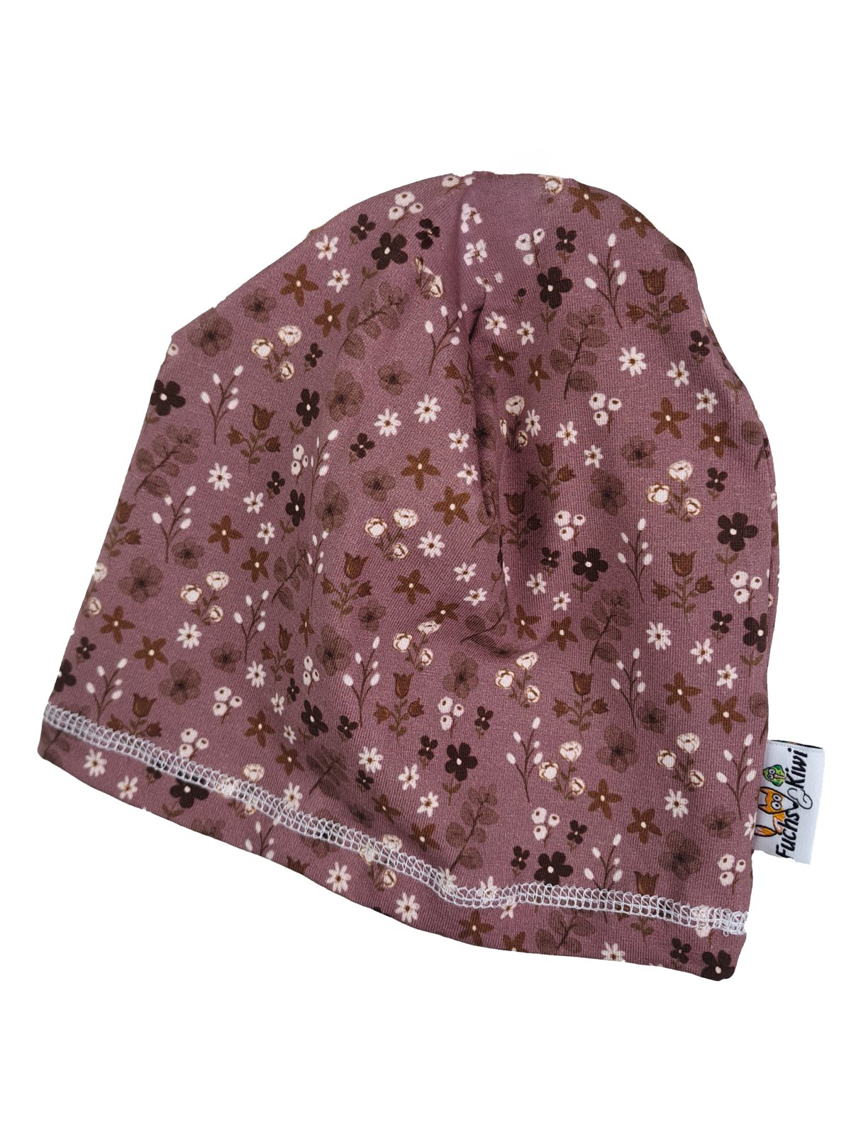 Beanie Blumenmeer flieder