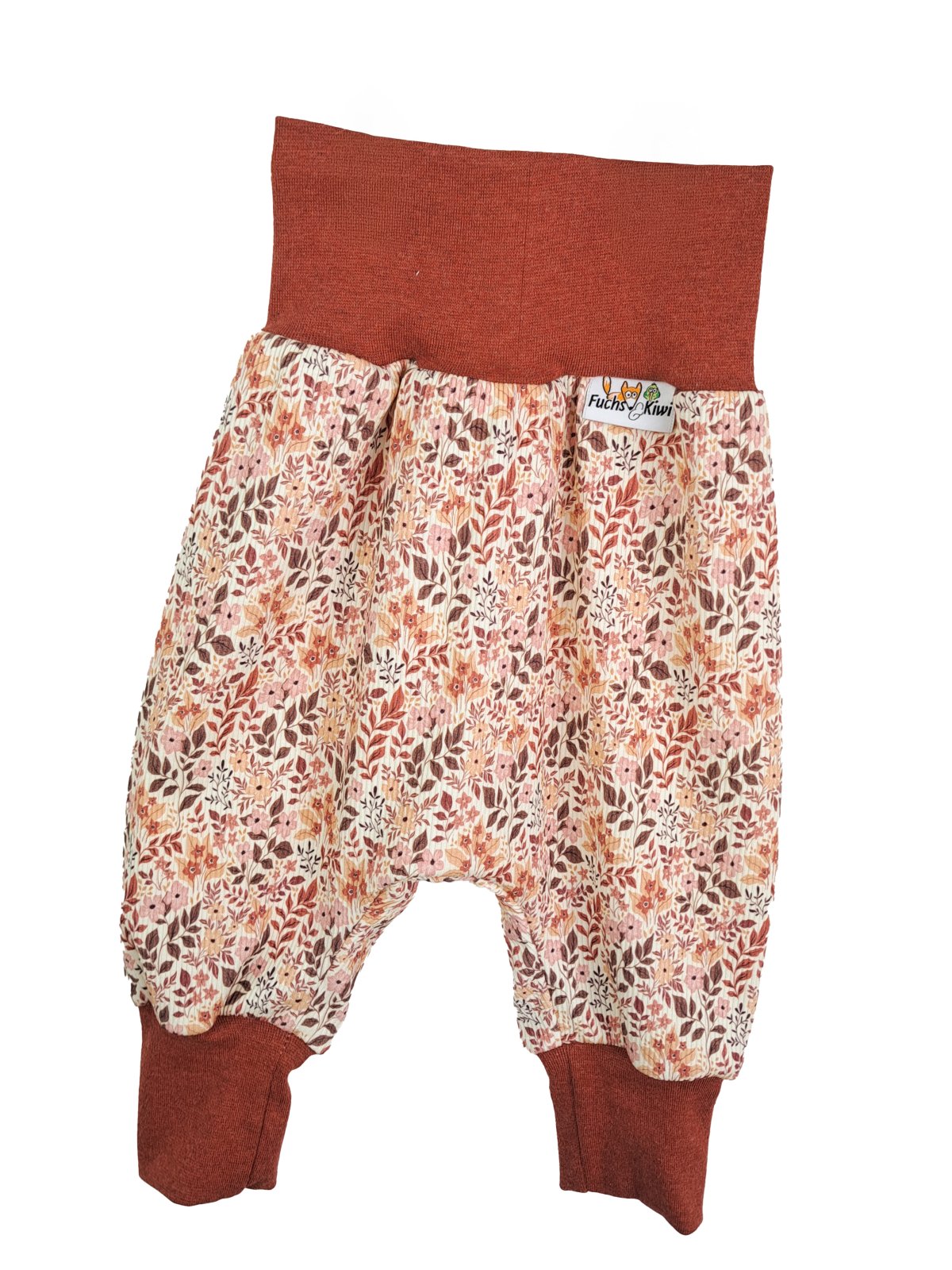 Feinripp Herbstblumen Outfit