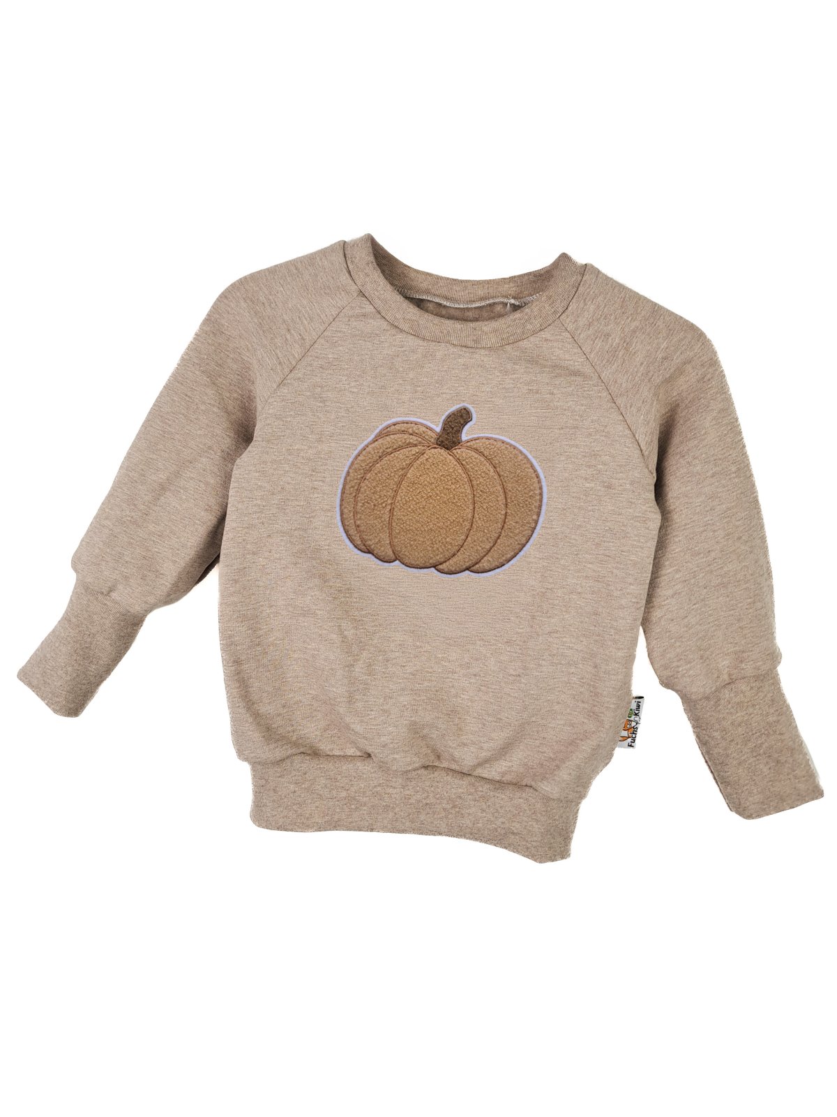 Pullover Kürbis-Patch sand