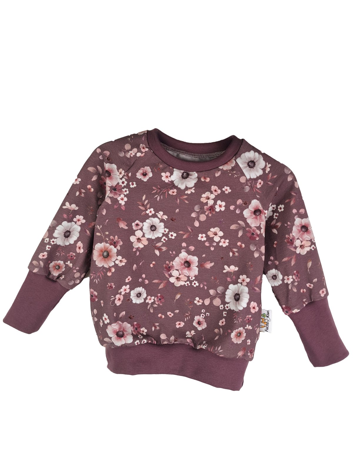 Pullover Blumentraum flieder