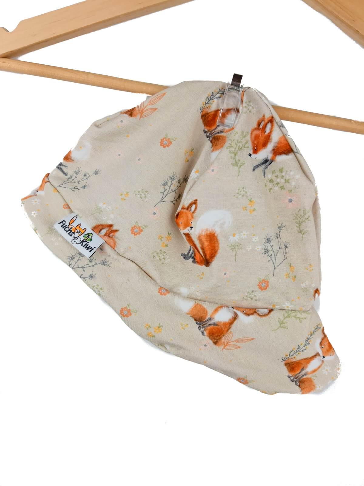 Sommermütze Fuchsi creme 35-37