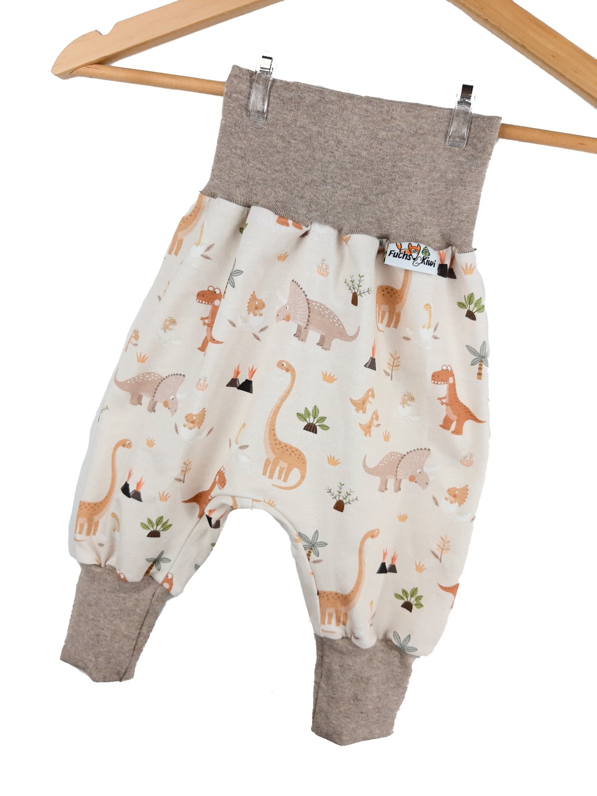 Pumphose Dinos beige 80/86