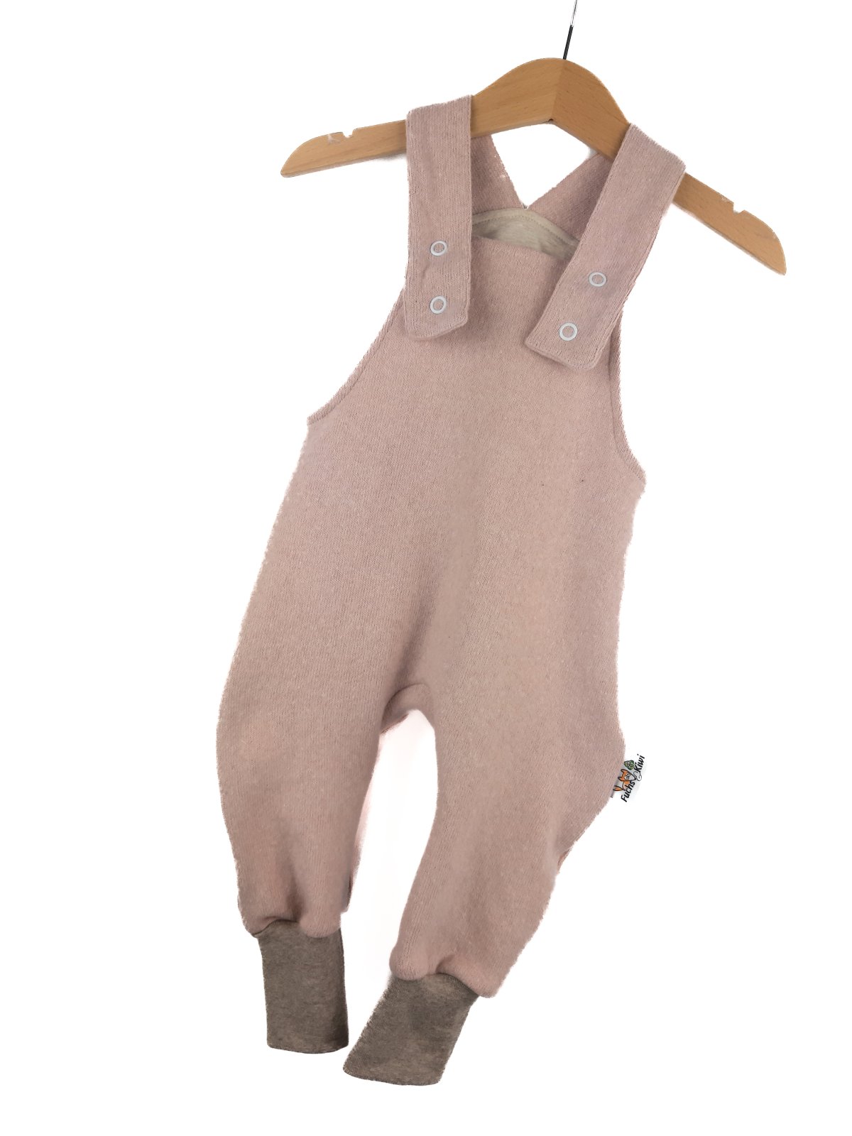 Latzhose Feinstrick rosa