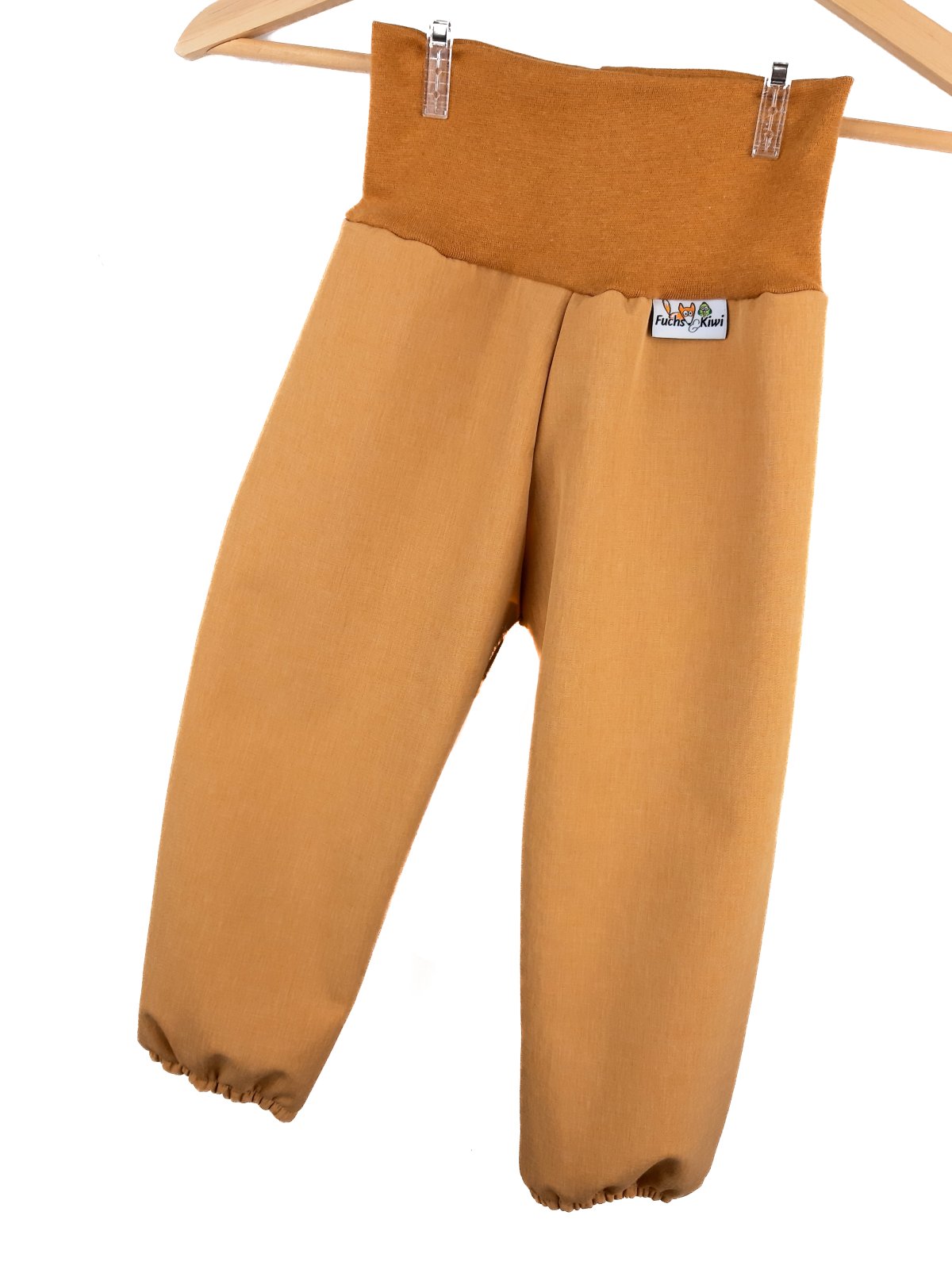 Softshellhose Softshell senfgelb meliert 86/92