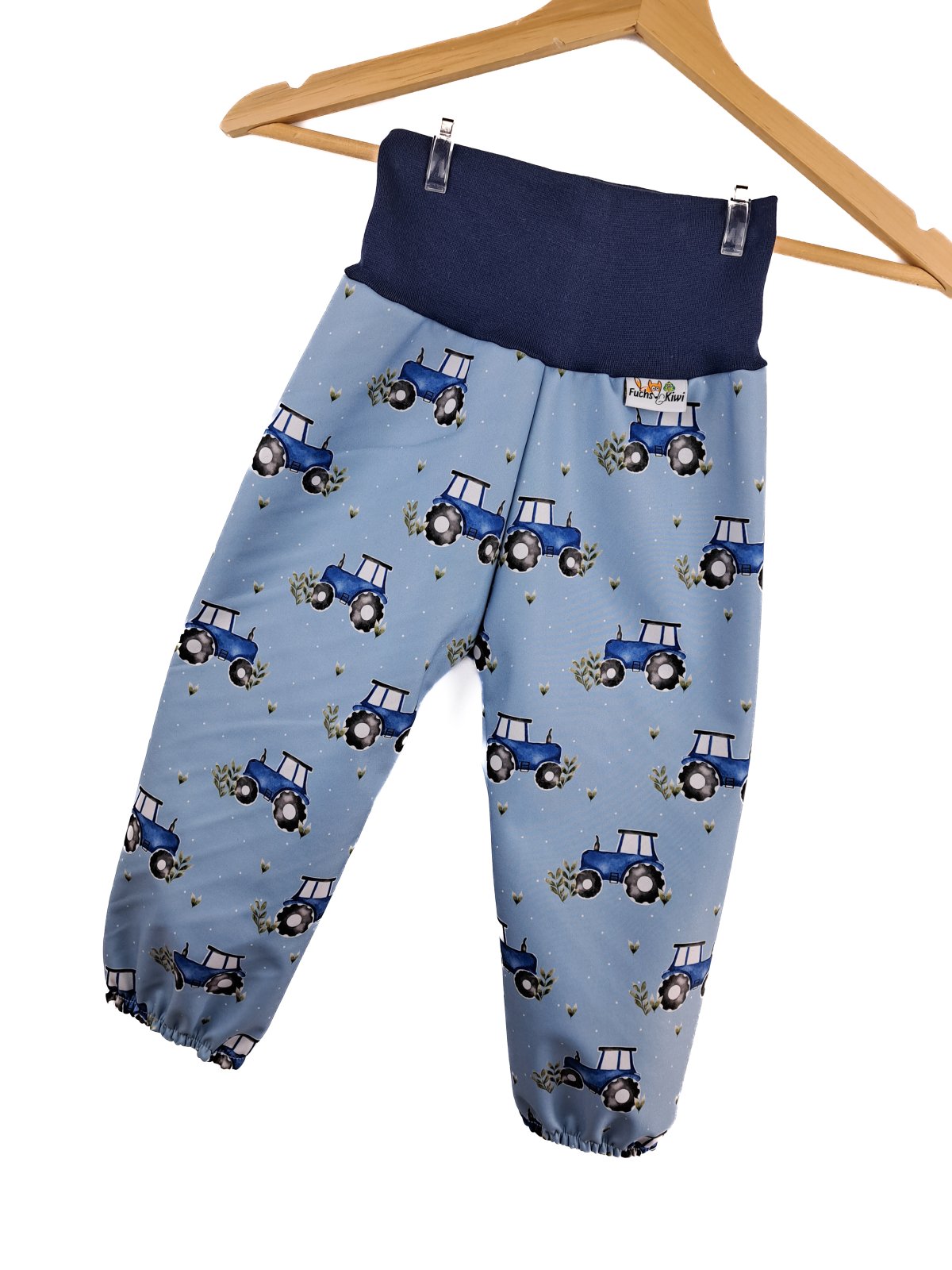 Softshellhose Softshell Traktoren blau 134/140