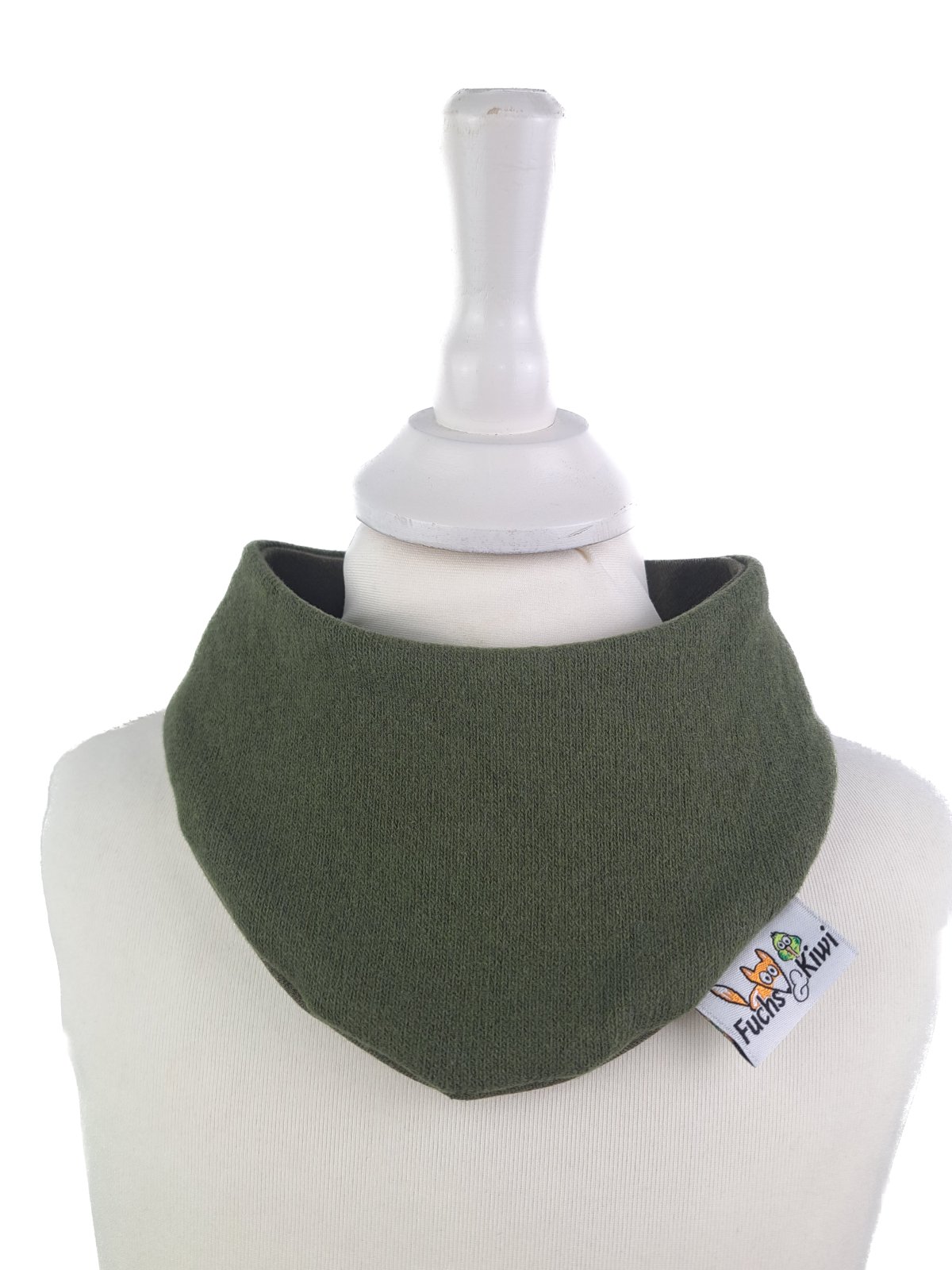 Halstuch Feinstrick khaki
