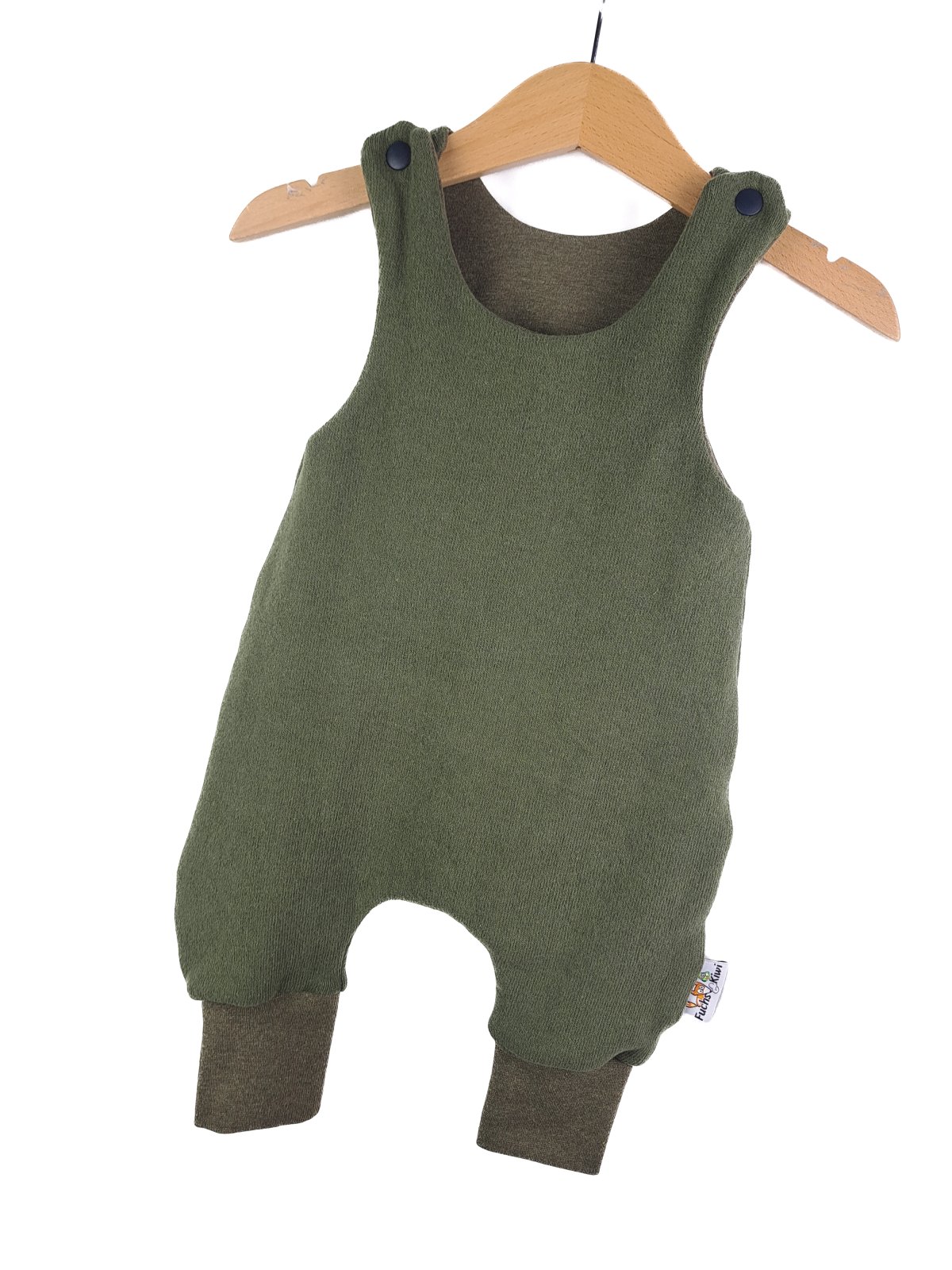 Strampler Feinstrick khaki