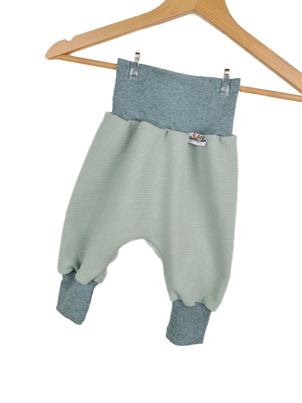 Pumphose Waffeljersey mint