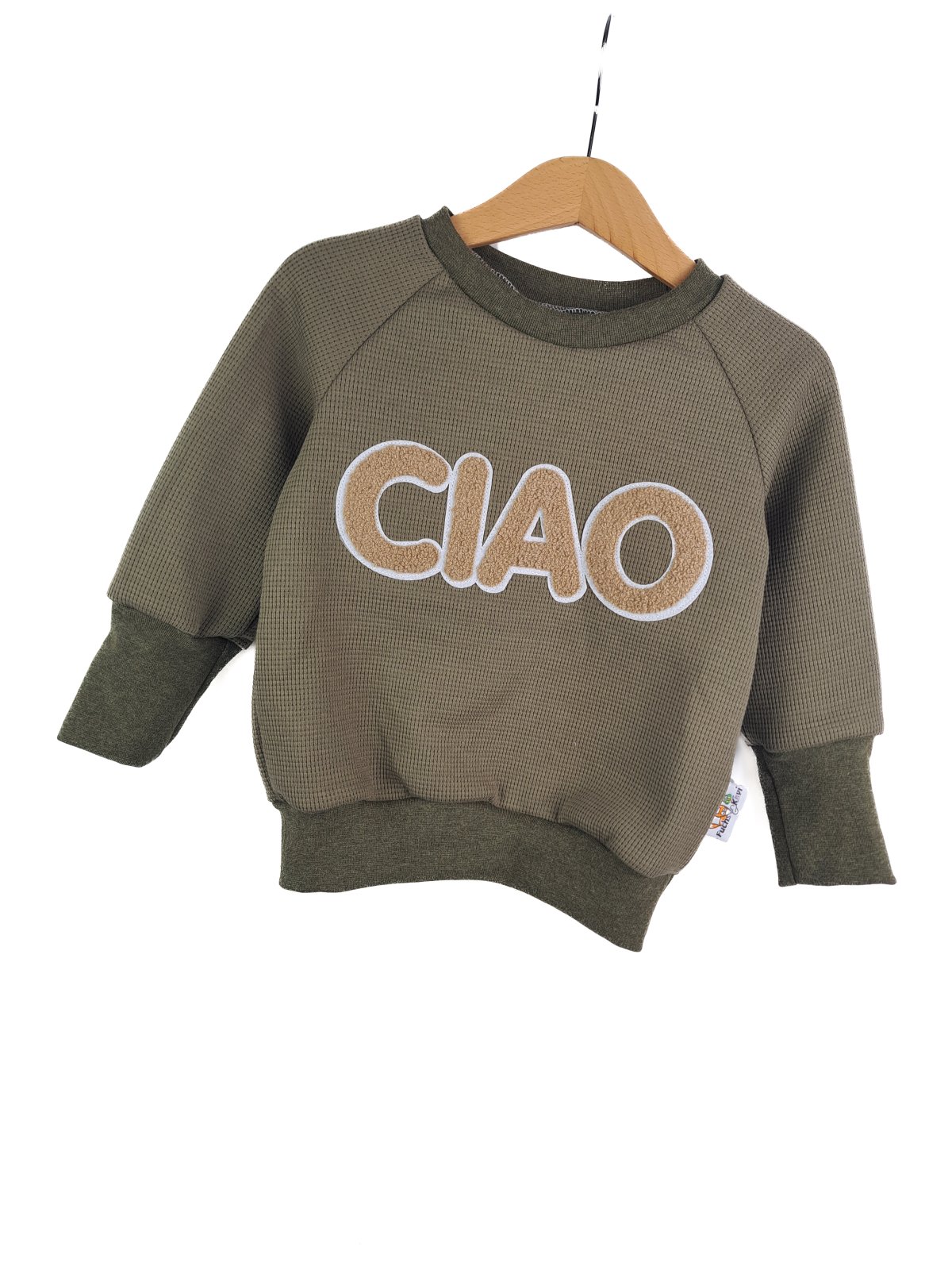 Streifen altmint groß Outfit
