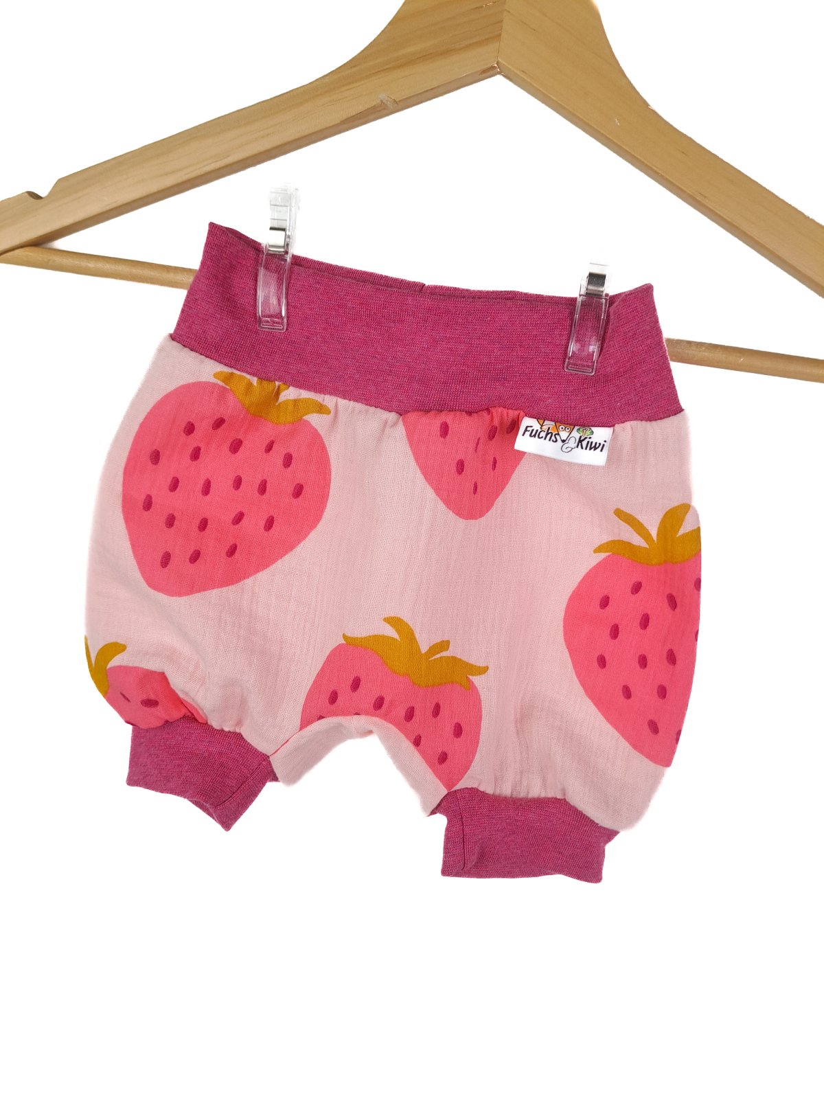 Erdbeere-Patch rosa Outfit