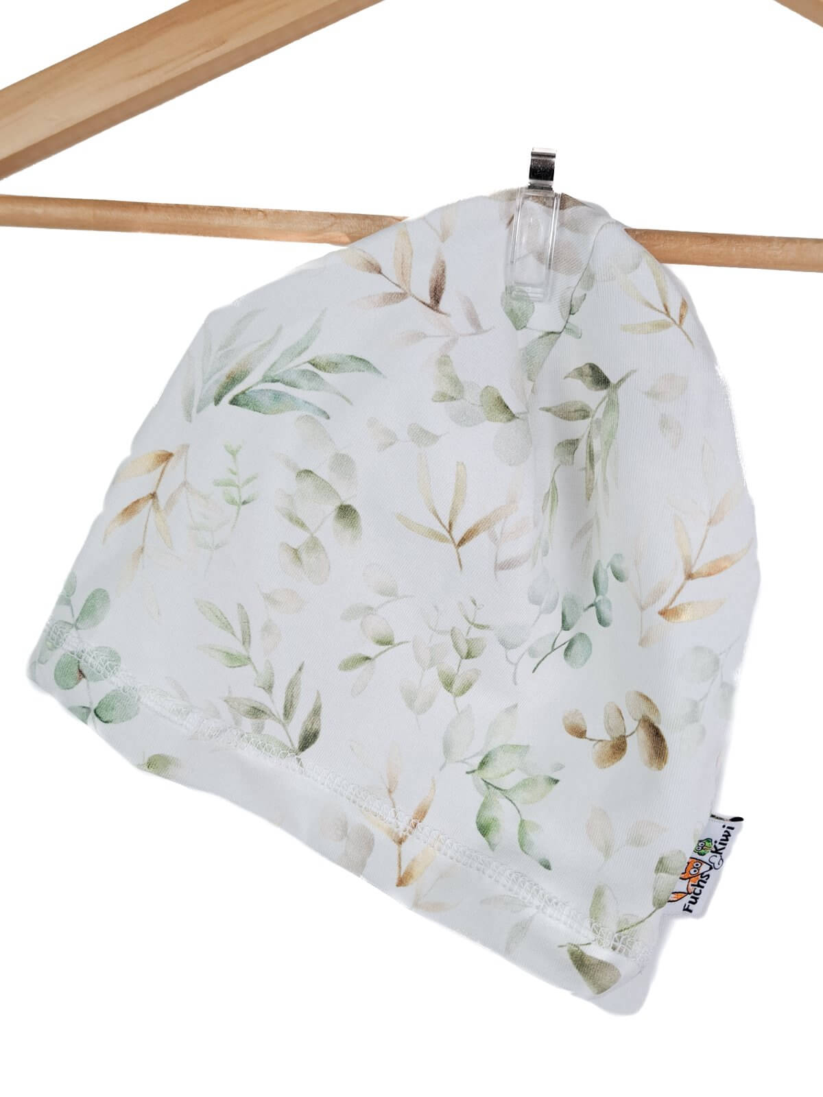 Beanie Feinripp dunkelblau 44-46 doppellagig