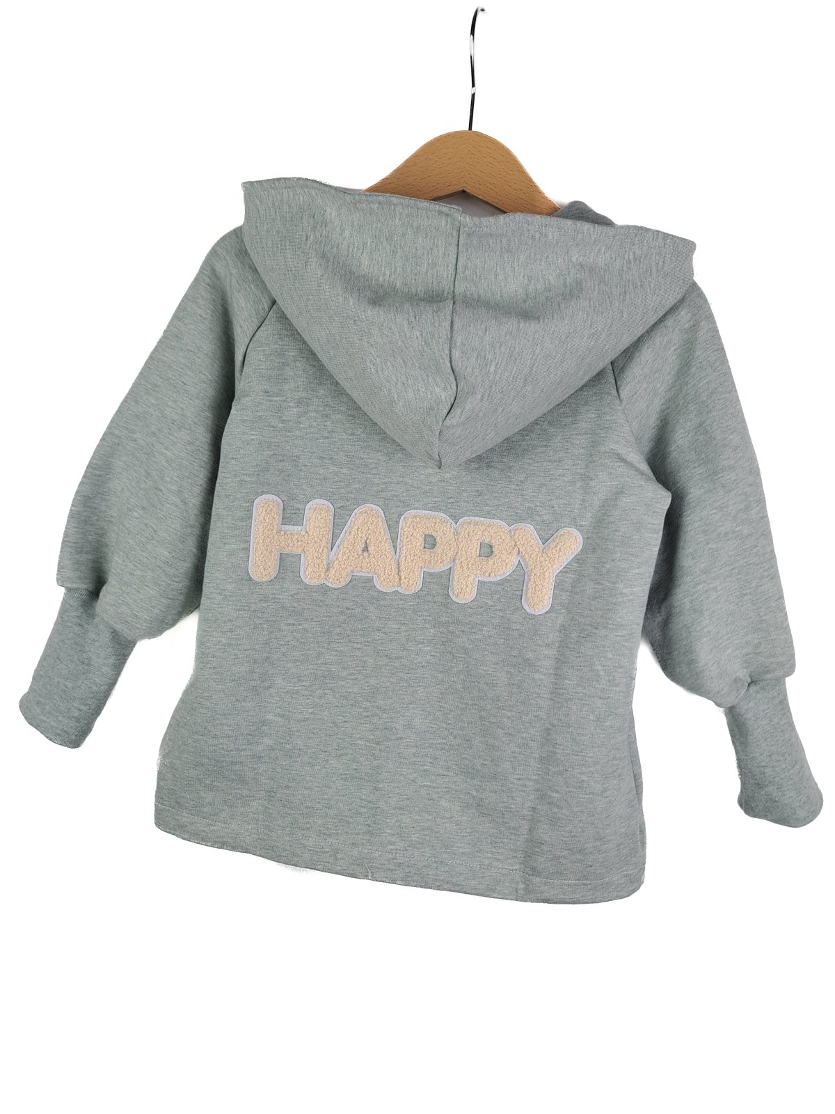 Sweatjacke mit Patch WILD mint 98/104