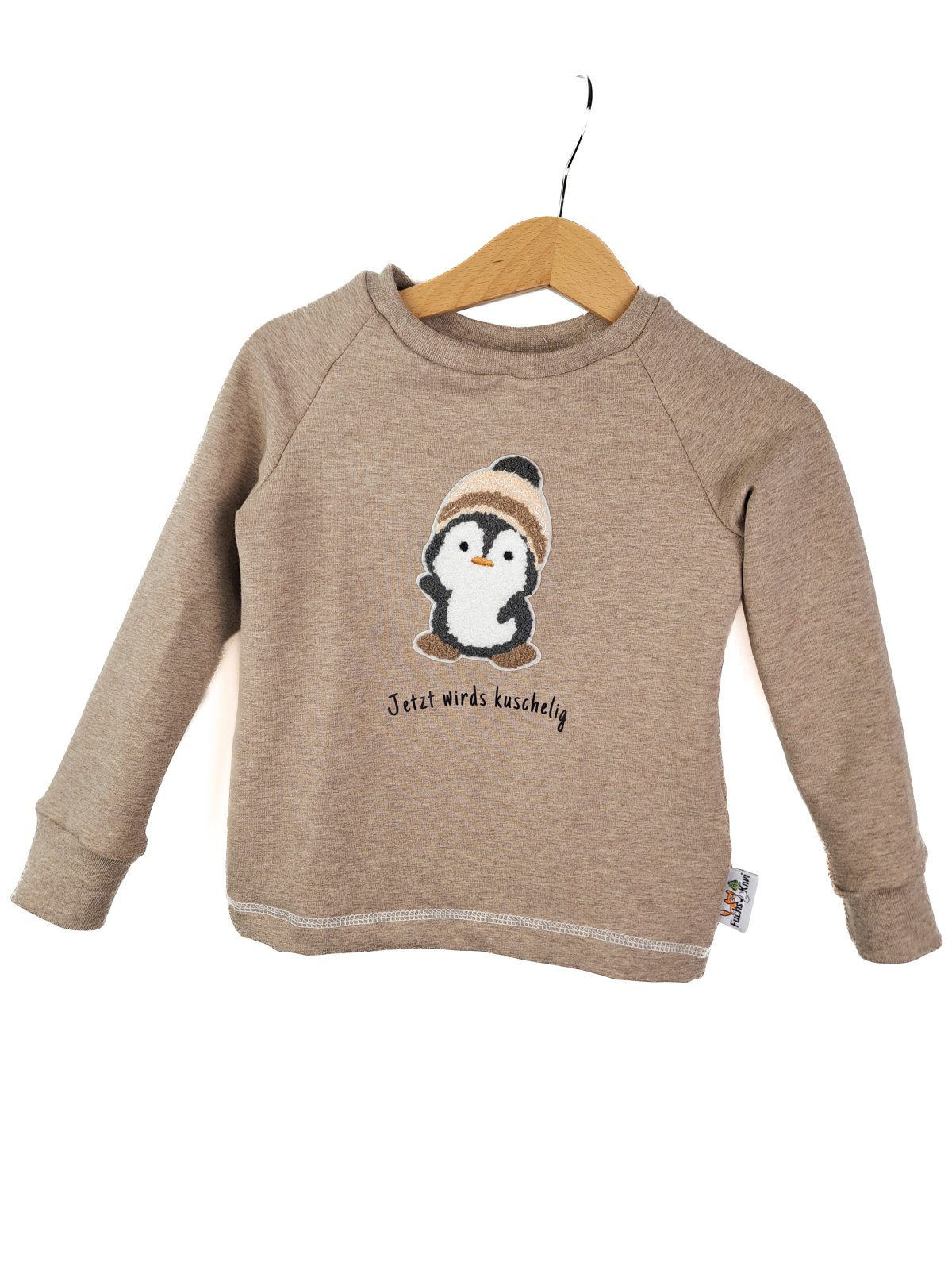 Pinguin-Patch sand Outfit
