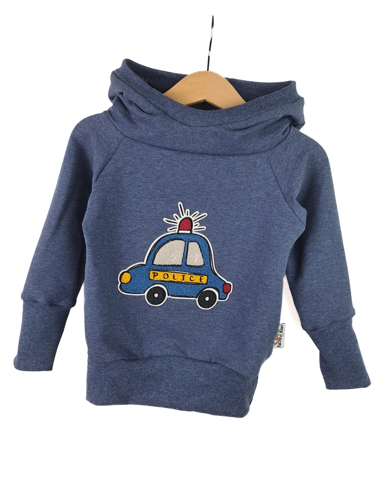Hoodie Polizei-Patch 