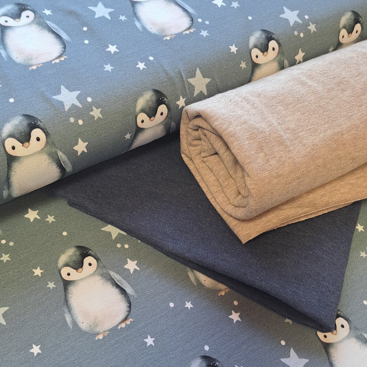Ludos Lieblinge Pinguine blau