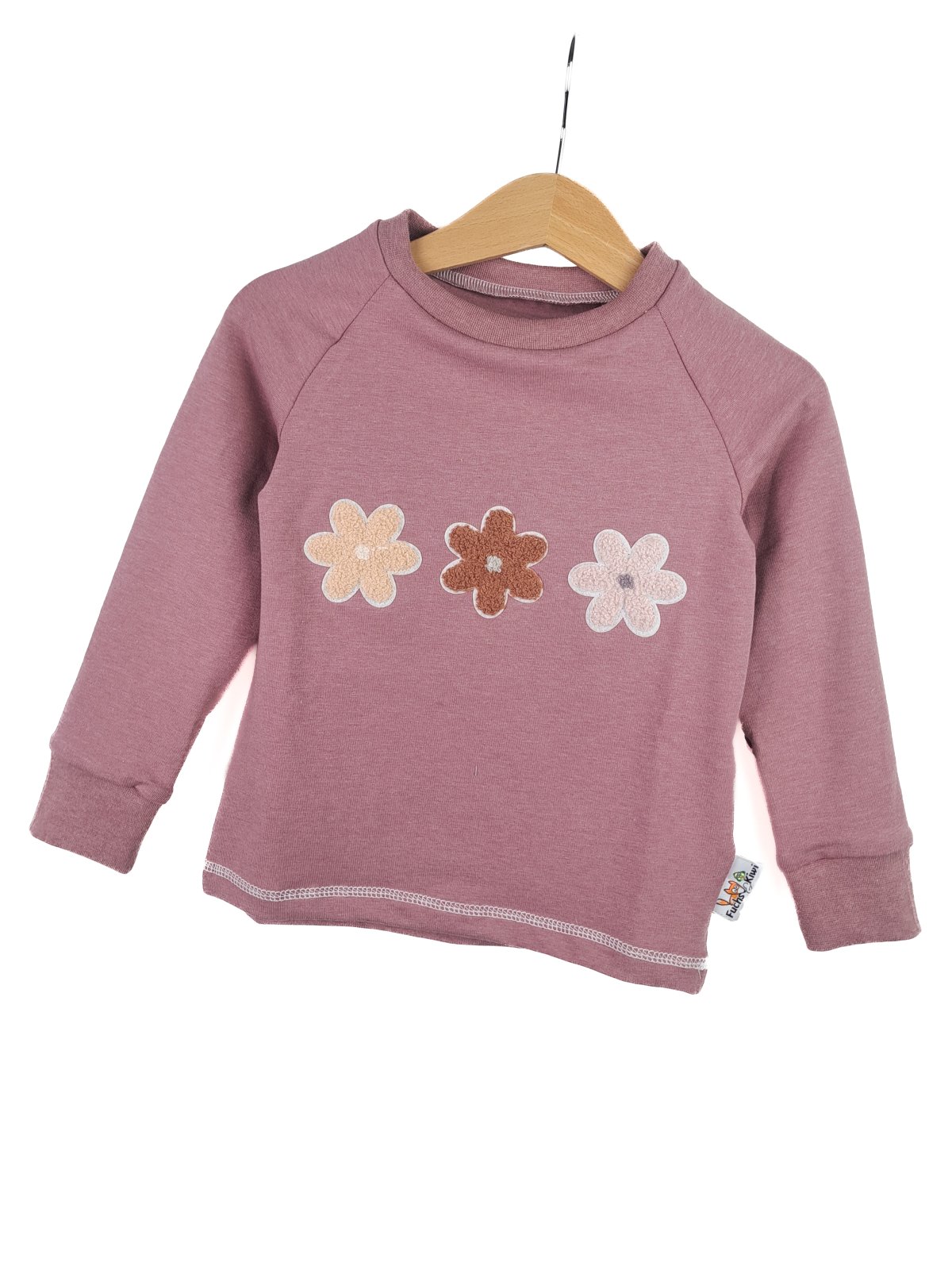 Blumenlieblinge-Patch altrosa Outfit
