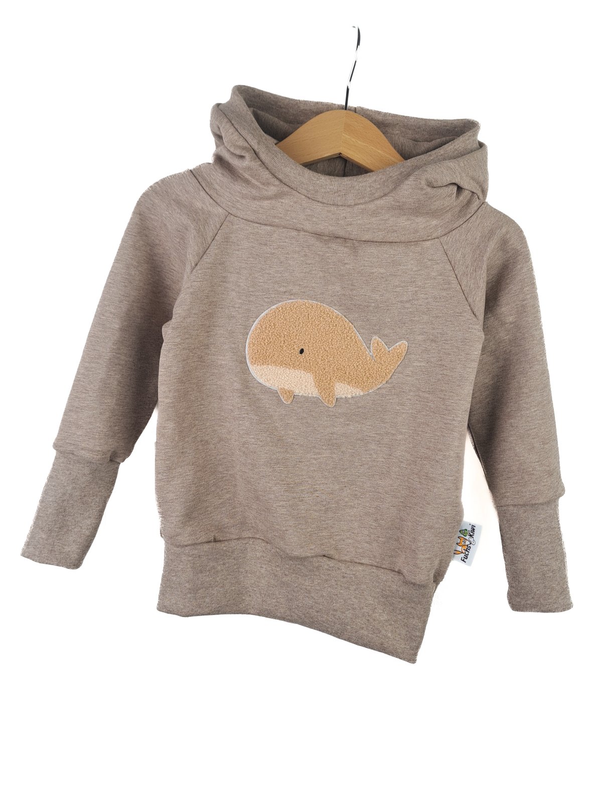 Hoodie Wal-Patch sand
