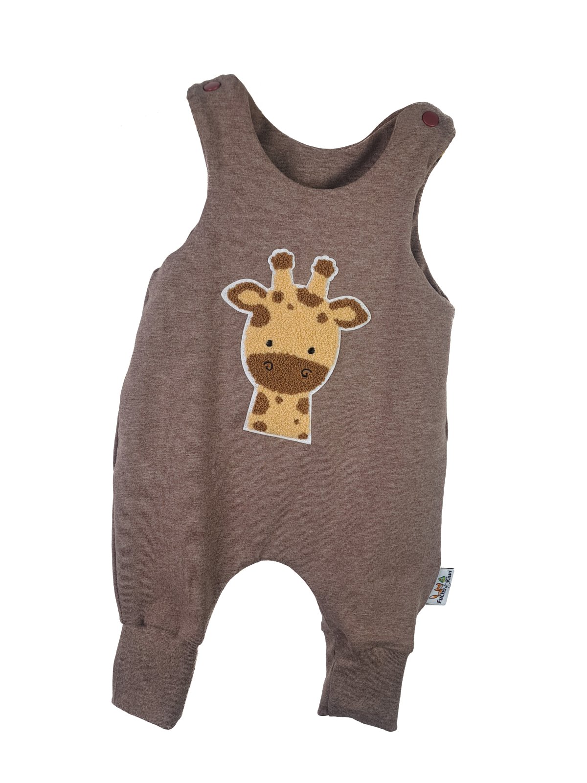 Strampler Giraffenkopf-Patch