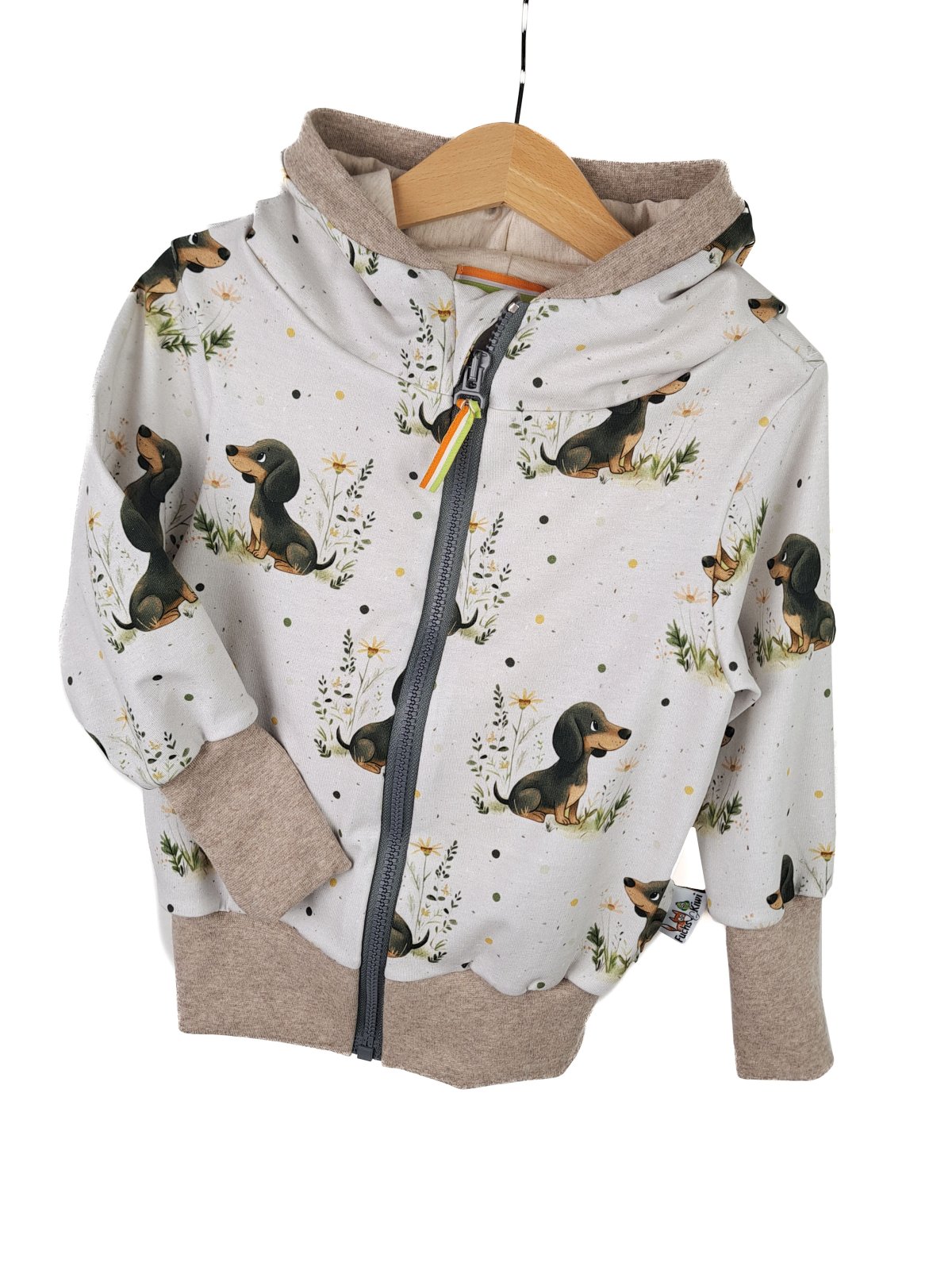 Sweatjacke Dackel