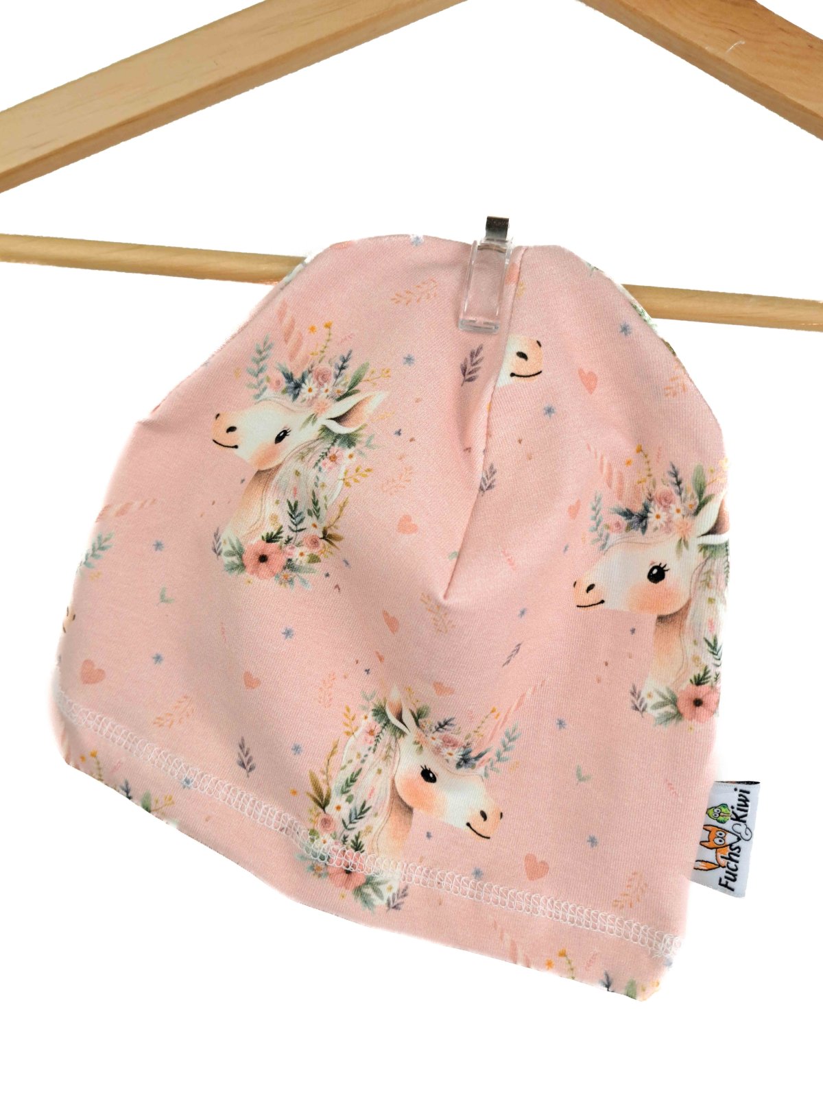 Beanie Einhorntraum rosa 44-46