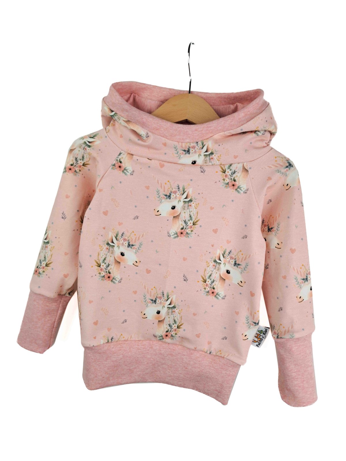 Hoodie Einhorntraum rosa