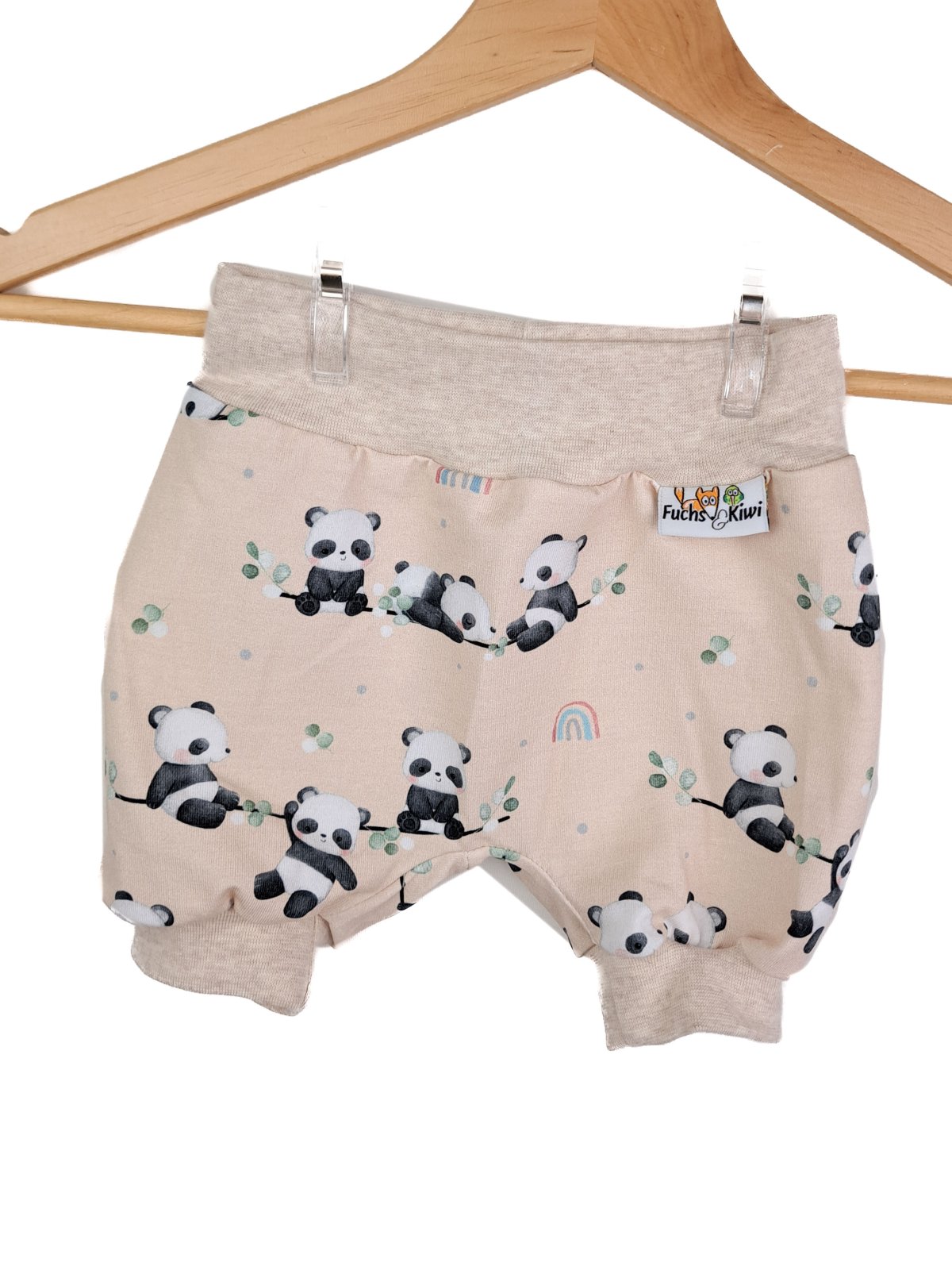 Kurze Hose Pandas 74/80