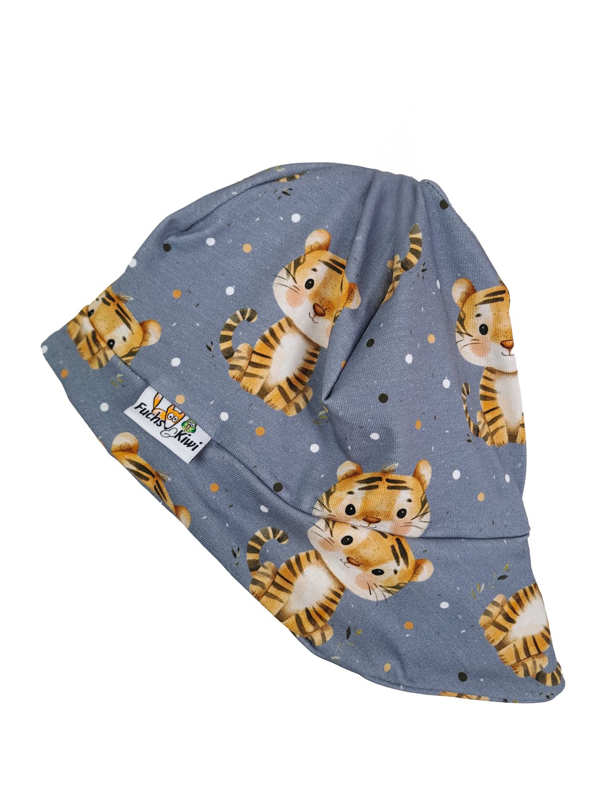 Sommermütze Tiger blau 46-48