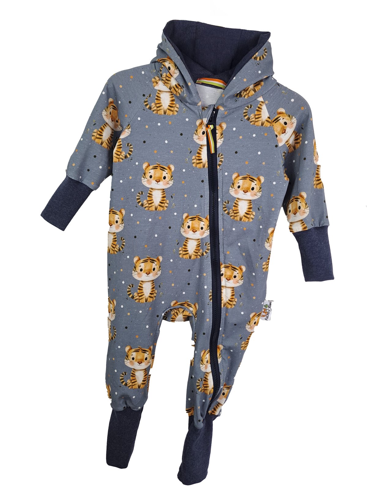 Sweatoverall Tiger blau