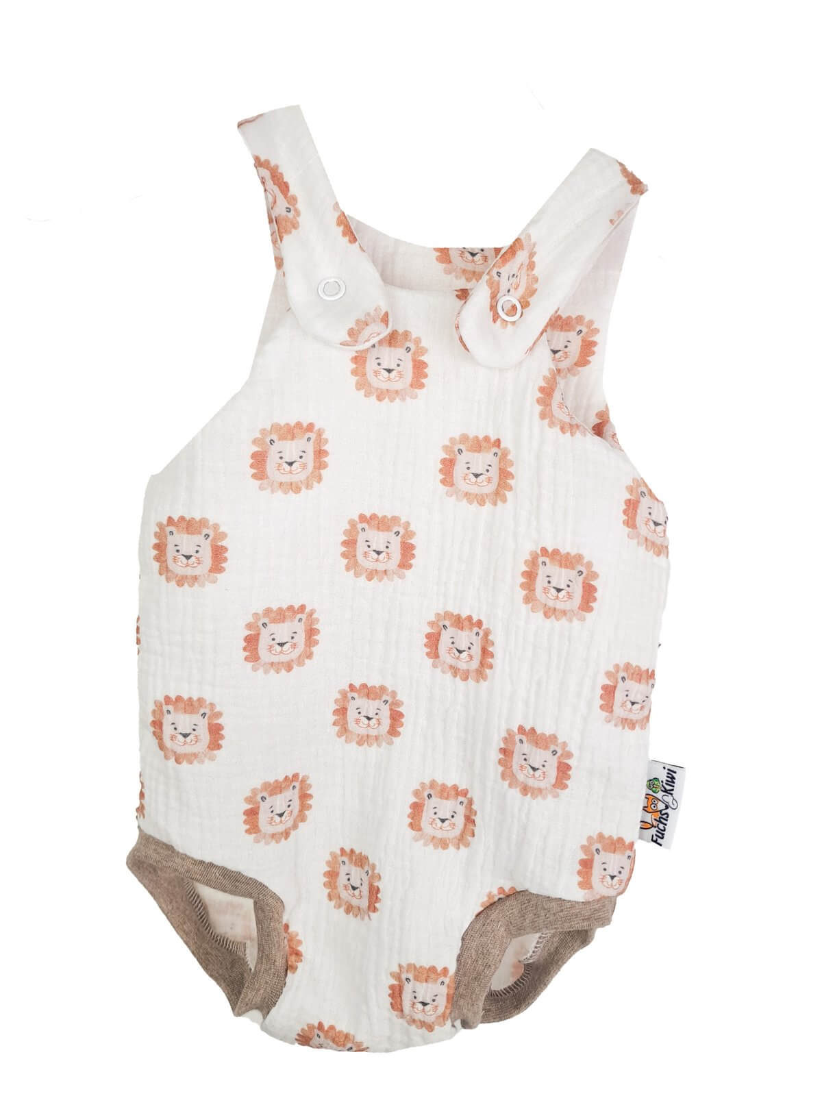 Sommerstrampler Musselin Löwe 74/80
