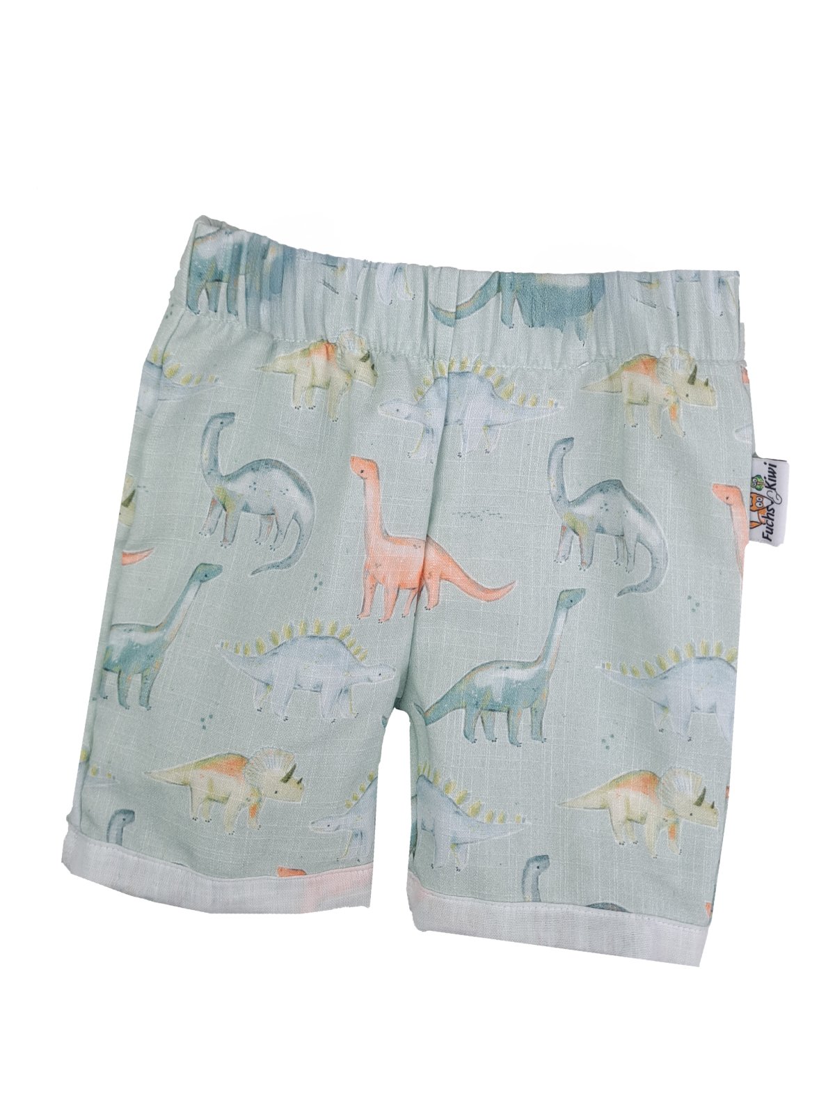 Kurze Shorts Musselin Dinoliebe 86/92