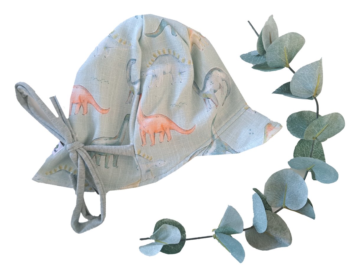 Sommerhut Musselin Dinoliebe