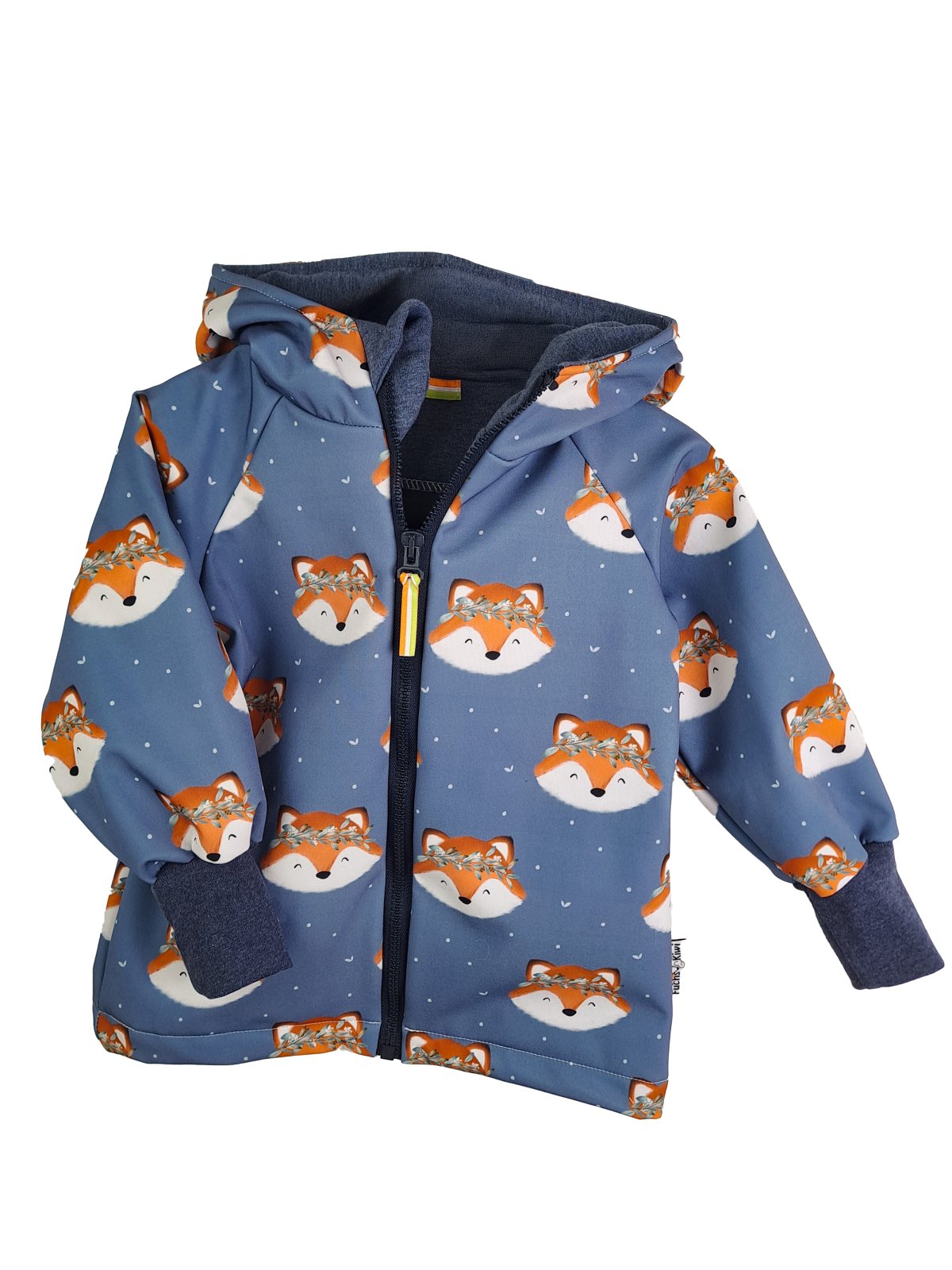 Softshelljacke Fuchsi blau