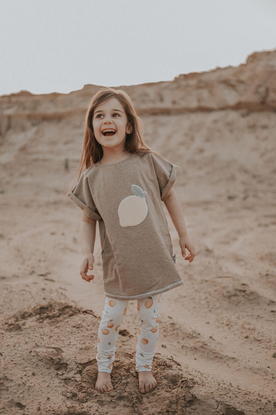 Shirty Zitrone-Patch sand