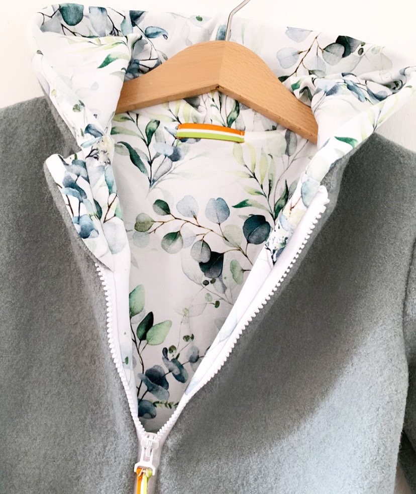 Walkjacke mint mit Eucalyptus