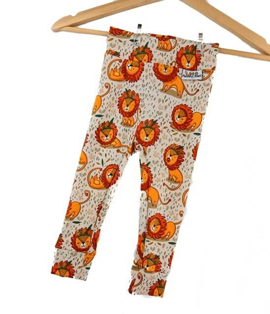 Leggings Löwe sand