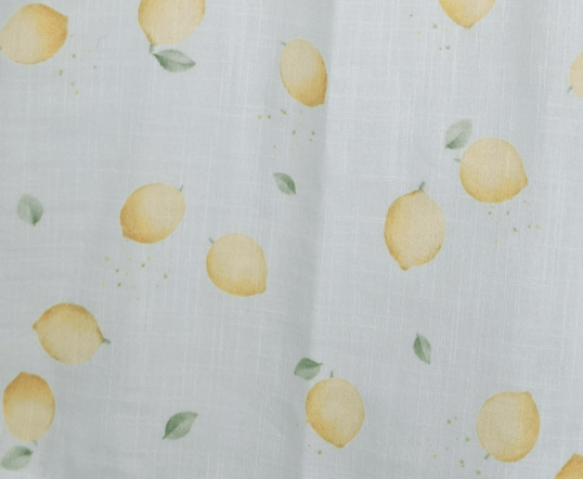 Musselin Zitronen