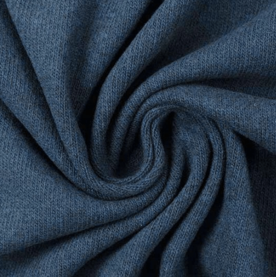 Feinstrick taubenblau