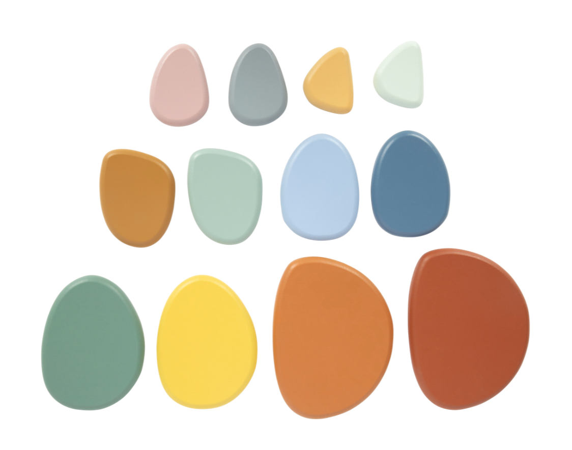 Small Foot Montessori Balancierspiel Flusssteine