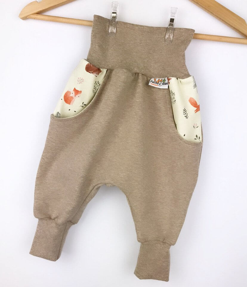 Indi Sweat Pumphose sand meliert Reh & Fuchs
