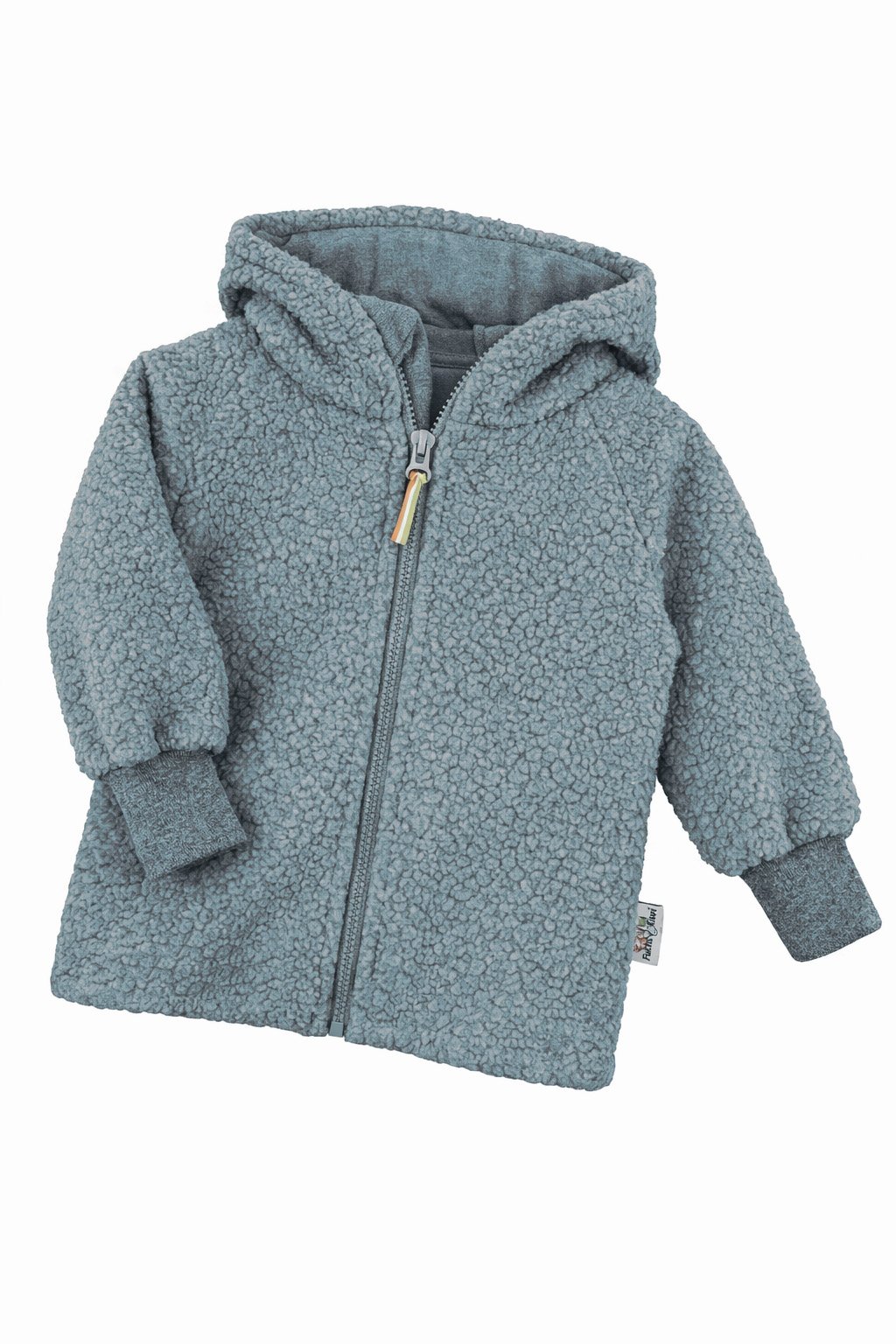Jacke aus Fleece rauchblau