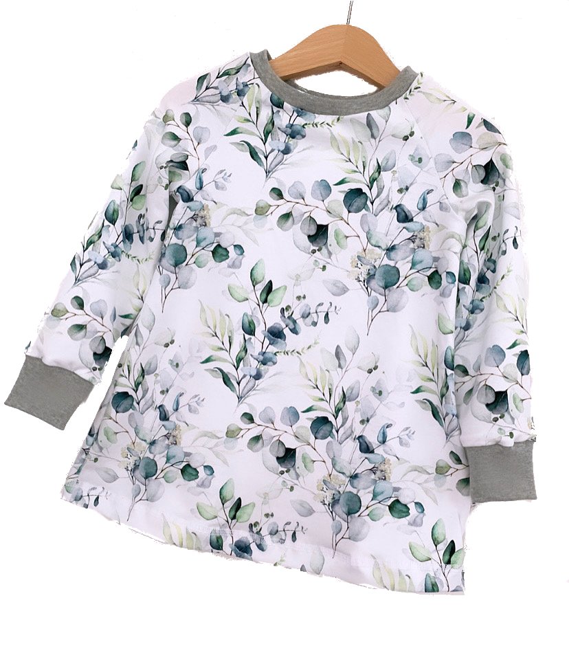 Langarmkleid Eukalyptus