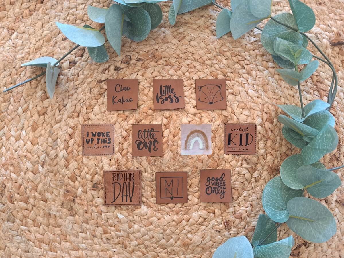 Hipster Beanie Feinripp Herbstblumen