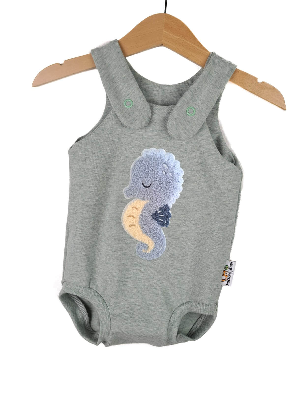 Seepferdchen-Patch mint Outfit