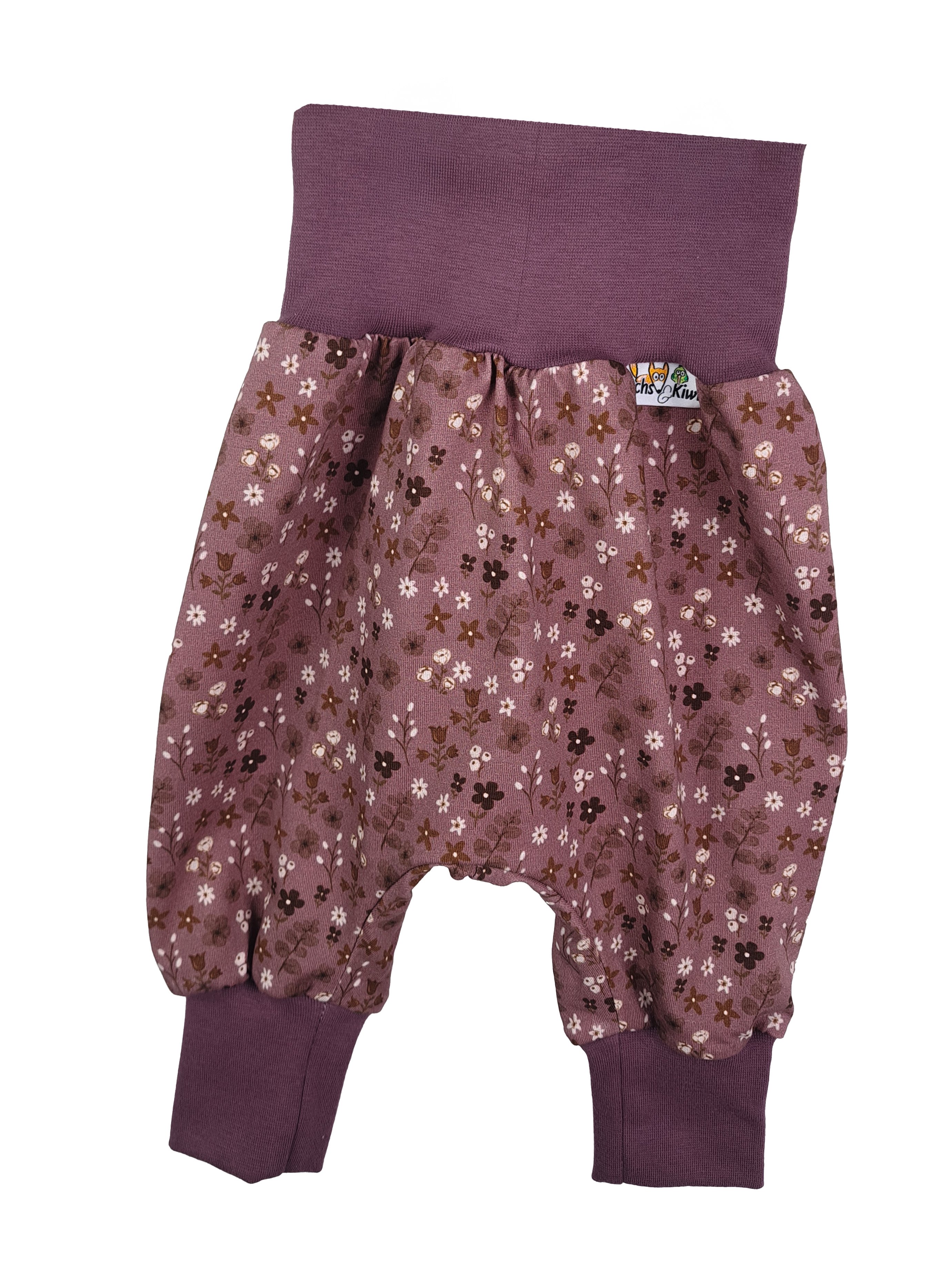 Pumphose Blumenmeer flieder