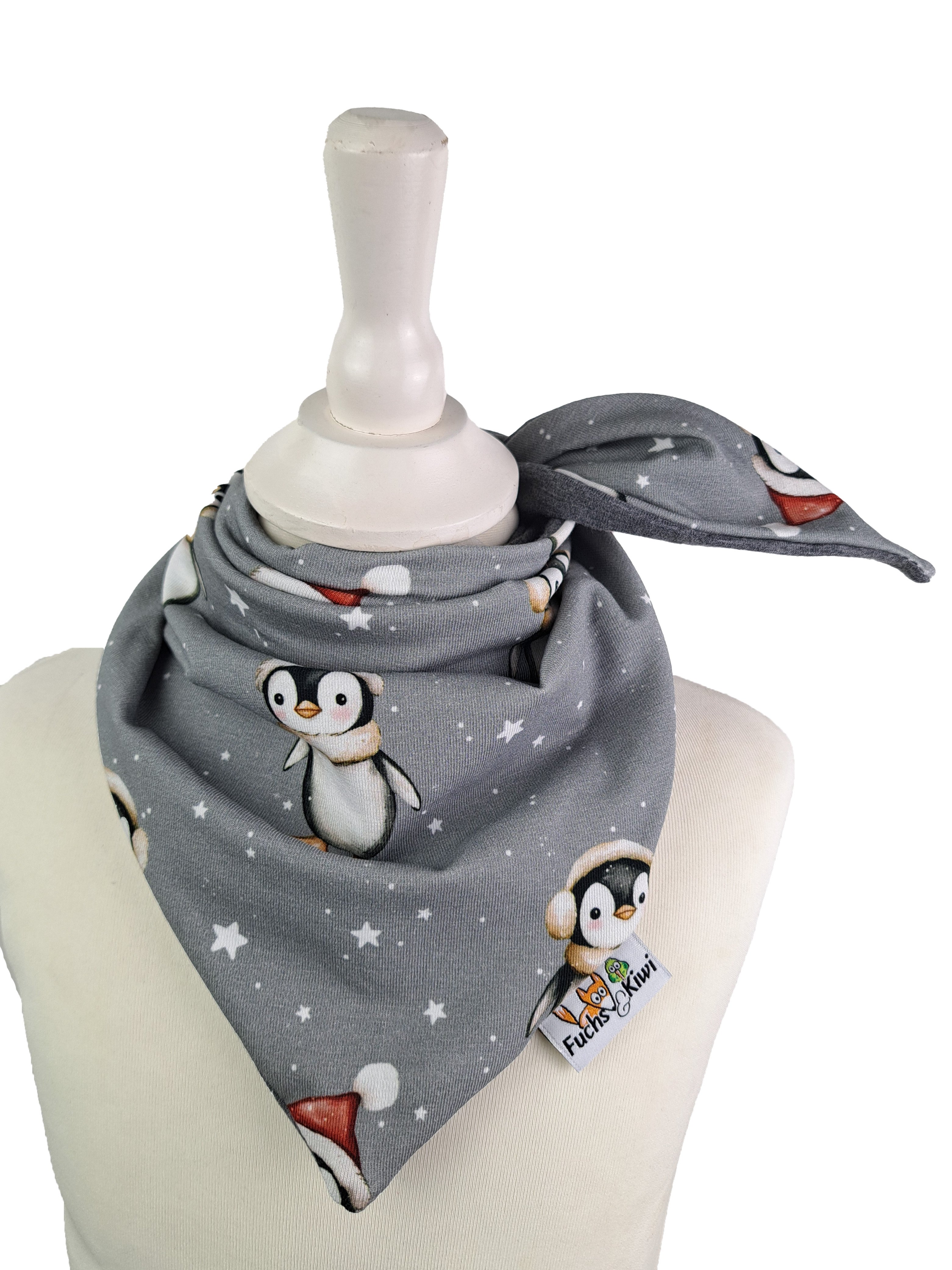 Halstuch zum Binden Pinguinliebe