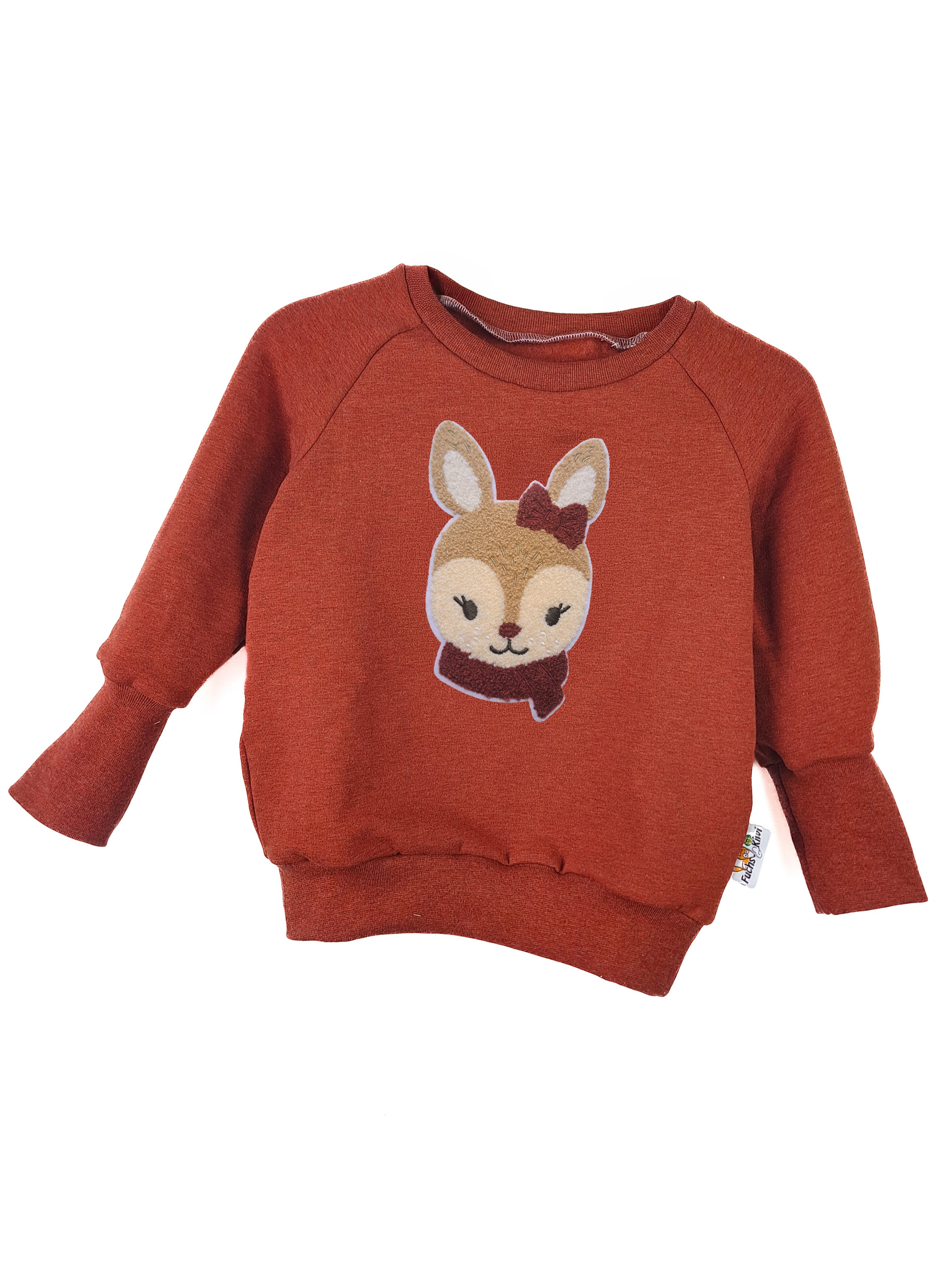 Pullover Winterreh-Patch