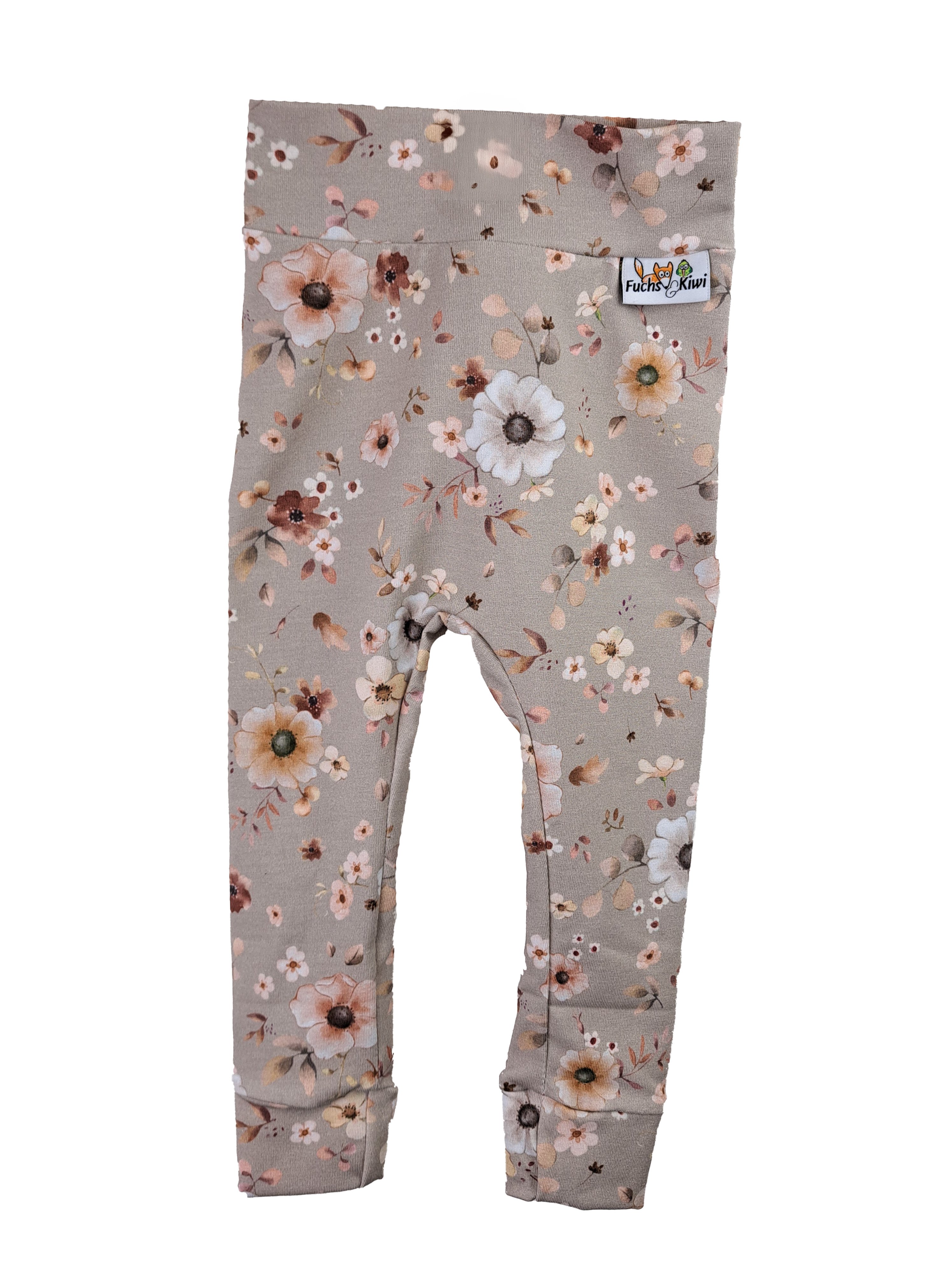 Leggings Blumentraum sand
