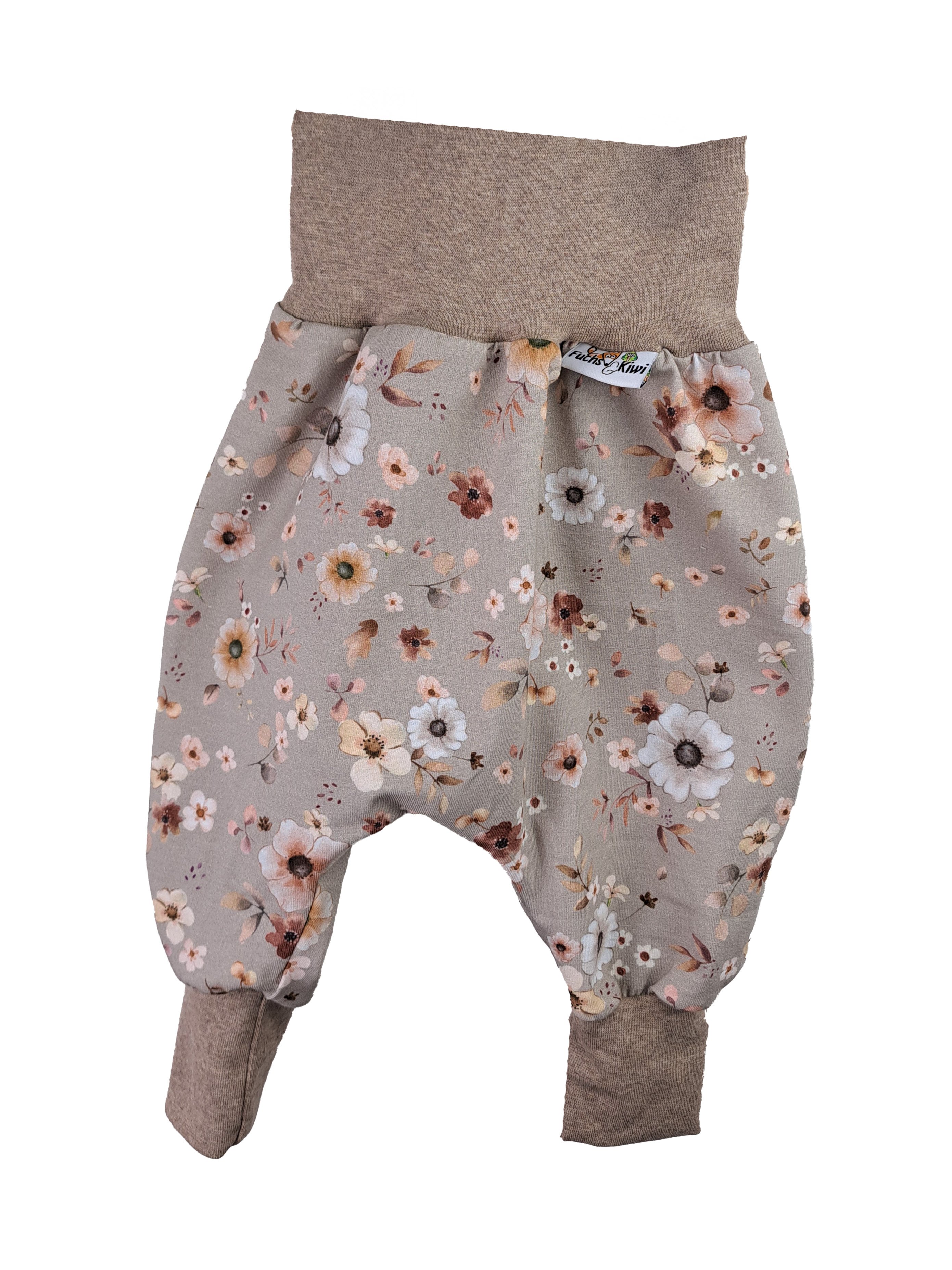 Pumphose Blumentraum sand