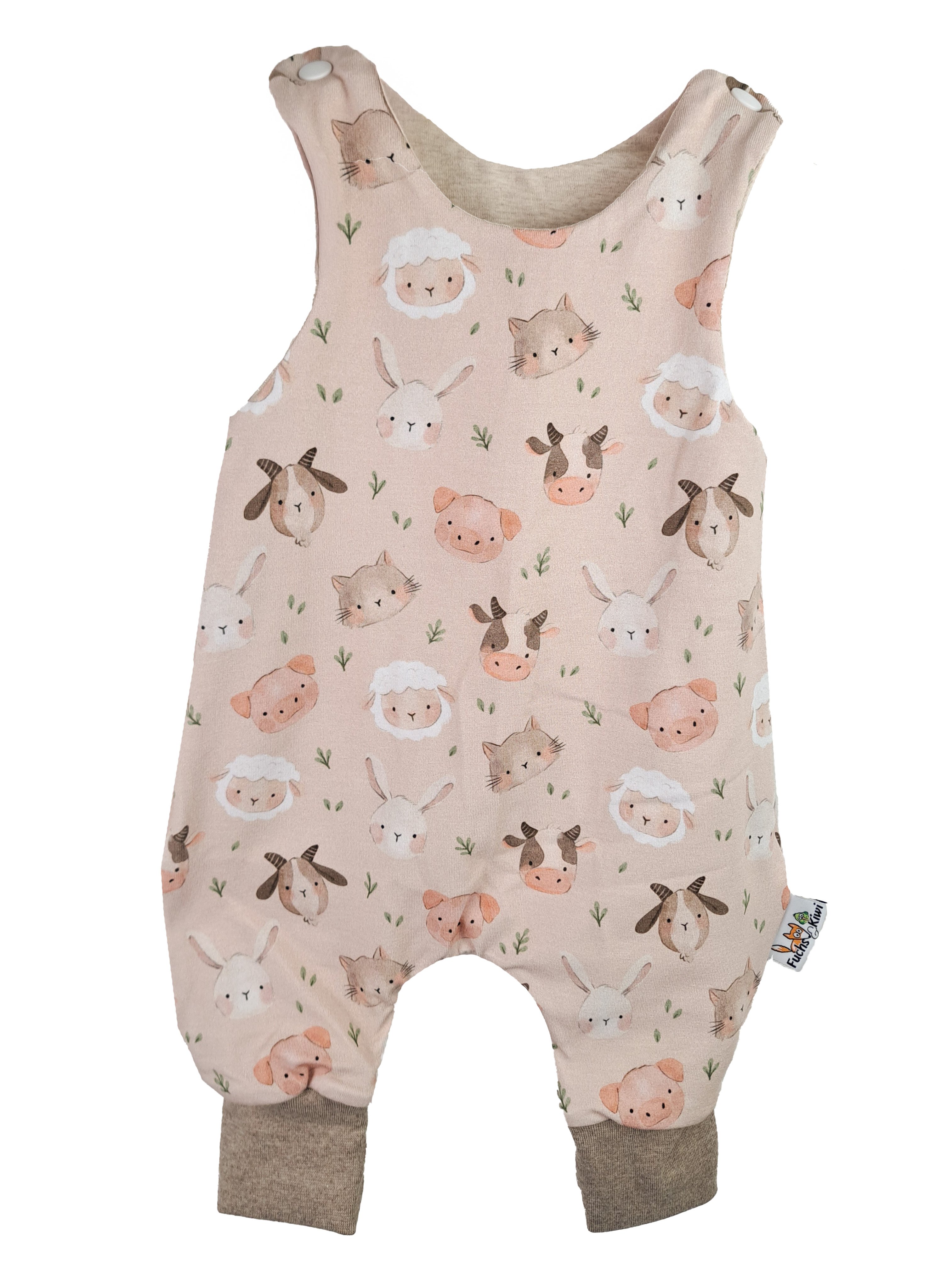 Strampler Bauernhoftierchen